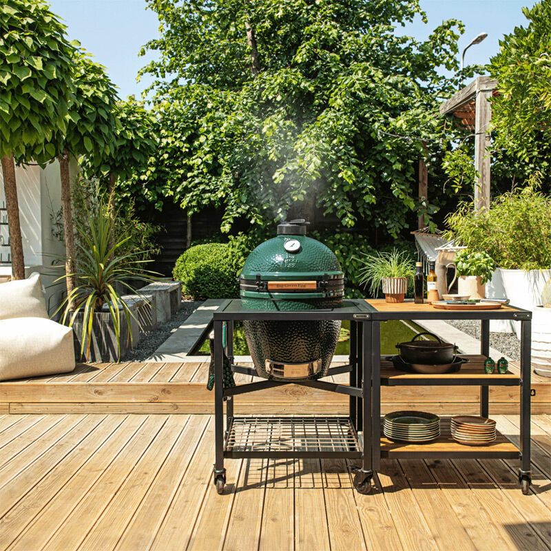 Big Green Egg Nest Frame Eklenebilir Stand - Görsel 3