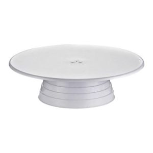 Biradlı BRD-0571 Pasta Sıvama Standı, 33 cm, Beyaz