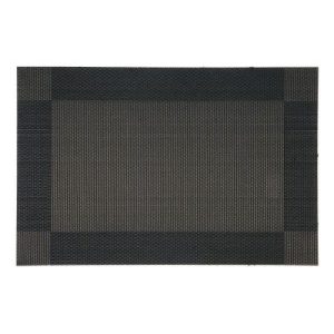 Biradlı BRD-2070 PVC Amerikan Servis, 30x45 cm, Siyah