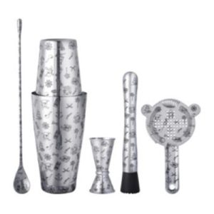 Biradlı BRD-3099 Tattoo Boston Shaker Set, 550/750 cl