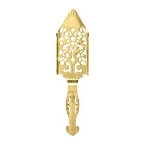 Biradlı BRD-EF190 Absinthe Kaşığı, 16x4.1 cm, Altın