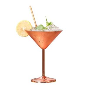 Biradlı BRD-M200 Martini Bardağı, 250 ml, Bakır