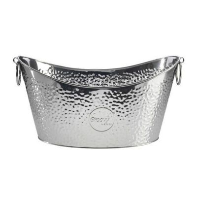 Biradlı Groovy GRV-1015 Çelik Şişe Kovası, 13 L, Parlak