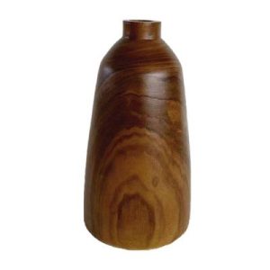 Biradlı Groovy GRV-23353 Dekoratif Ahşap Vazo, 22x41 cm