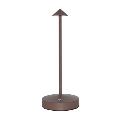 Biradlı Groovy GRV-815 Şarj Edilebilir Masa Lambası, 10.5x28 cm, Kahverengi