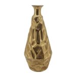 Biradlı Groovy GRV-81510 Dekoratif Metal Vazo, 22,5x22,49 cm