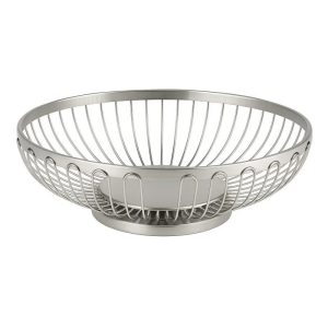 Biradlı Groovy GRV-ES21 Paslanmaz Çelik Ekmek Sepeti, 20x15x6.5 cm