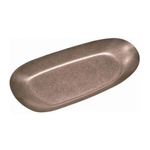 Biradlı Groovy GRV-R241002 Açık Büfe Retro Sunum Tabağı, 31.5x15x3.3 cm, Bakır