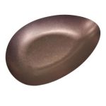 Biradlı Groovy GRV-R241010 Açık Büfe Retro Sunum Tabağı, 30x20x4.8 cm, Bakır