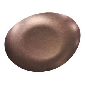 Biradlı Groovy GRV-R241011 Açık Büfe Retro Sunum Tabağı, 29.2x24.2x3 cm, Bakır