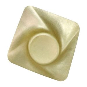 Biradlı Groovy GRV-R241023 Açık Büfe Retro Sunum Tabağı, 30x30x7 cm, Altın