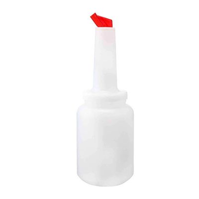 Biradlı Sos ve Kokteyl Şurup Dökücü, 2 L, Kırmızı