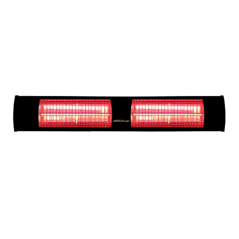 Cafesun Bright Cafe Tipi Isıtıcı, 2x2000 W, Siyah