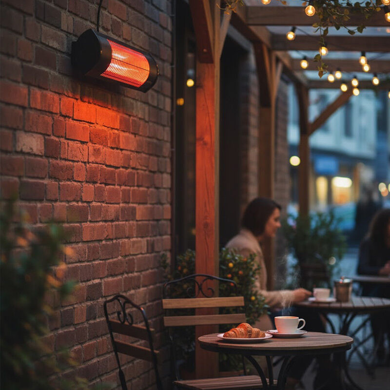 Cafesun Bright Uzaktan Kumandalı Cafe Tipi Isıtıcı, 2000 W, Siyah - Görsel 2