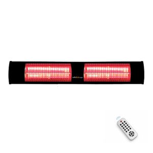 Cafesun Bright Uzaktan Kumandalı Cafe Tipi Isıtıcı, 2x2000 W, Siyah