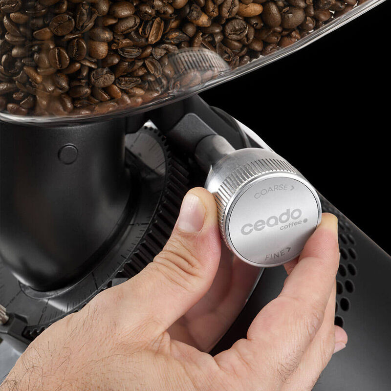 Ceado E37Z Barista RS Dijital Kahve Değirmeni, Siyah - Görsel 3