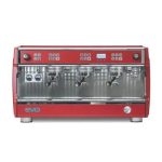 Dalla Corte Evo 2 Espresso Kahve Makinesi, 3 Gruplu, Kırmızı