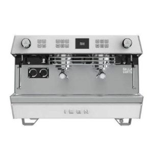 Dalla Corte Icon Espresso Kahve Makinesi, 2 Gruplu, Beyaz