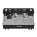 Dalla Corte Icon Espresso Kahve Makinesi, 2 Gruplu, Siyah Ceviz