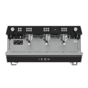 Dalla Corte Icon Espresso Kahve Makinesi, 3 Gruplu, Siyah Ceviz