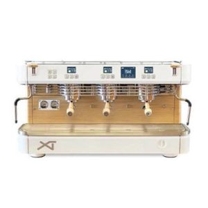Dalla Corte XT Classic Espresso Kahve Makinesi, 3 Gruplu, Beyaz Meşe