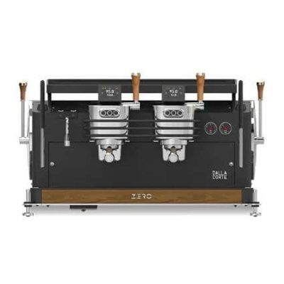 Dalla Corte Zero Barista Espresso Kahve Makinesi, 2 Gruplu, Siyah Ceviz