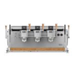 Dalla Corte Zero Barista Espresso Kahve Makinesi, 3 Gruplu, Beyaz Meşe