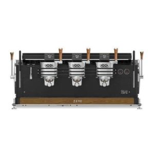 Dalla Corte Zero Barista Espresso Kahve Makinesi, 3 Gruplu, Siyah Ceviz