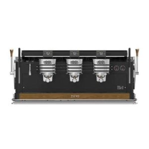Dalla Corte Zero Classic Espresso Kahve Makinesi, 3 Gruplu, Siyah Ceviz