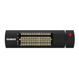 Daygas Solis 2000 Plus Kumandalı Cafe Tipi Isıtıcı, 2000 W, Siyah