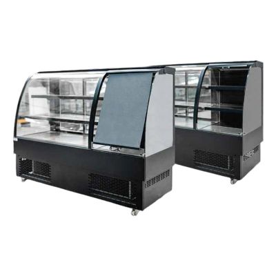 Ekofan Bombe Camlı Self Servis Teşhir Ünitesi, 180 cm