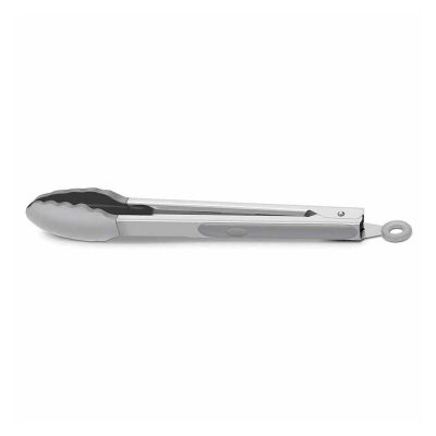 Epinox BMG-25 Silikon Barbekü Maşası, 25 cm, Gri