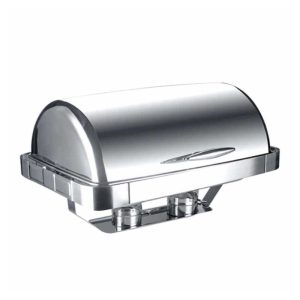 Epinox CDG-9 Roll Top Gömme Chafing Dish, 9 L, Jel Yakıt + Elektrikli