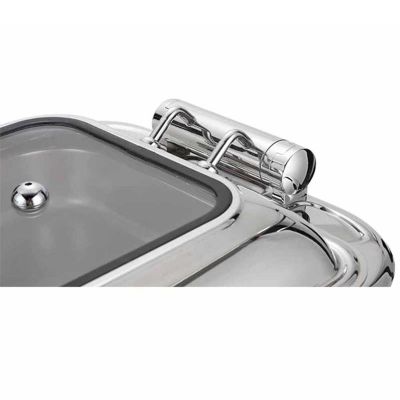 Epinox CDH-6G Hidrolik Kapaklı Chafing Dish, 6 L 2/3 - Görsel 3