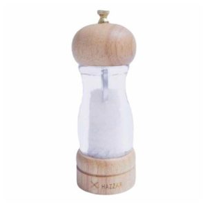 Epinox DSAA-160 Akrilik Ahşap Tuz Biber Değirmeni, Seramik, 16 cm