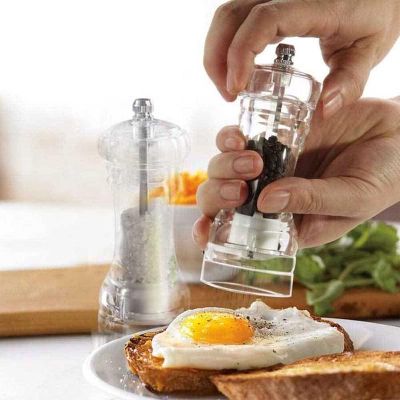 Epinox DSB-135 Akrilik Biber Değirmeni, Çelik, 14 cm - Görsel 2