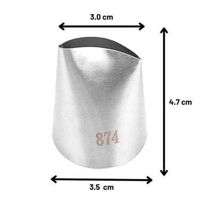 Epinox DY-874 Gül Yaprak Duy, 35x30x47 mm - Görsel 2