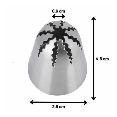 Epinox DY-904 Kapalı Yıldız 8 Diş Duy, 36x6x48 mm - Görsel 2