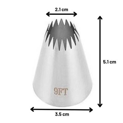 Epinox DY-9FT Açık Yıldız 18 Diş Duy, 35x21x51 mm - Görsel 2