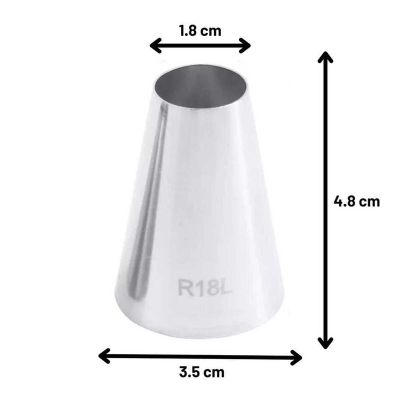 Epinox DY-R18L Yuvarlak Duy, 35x18x48 mm - Görsel 2