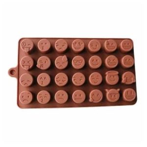 Epinox SCK-43 Karışık Emoji Silikon Çikolata Kalıbı