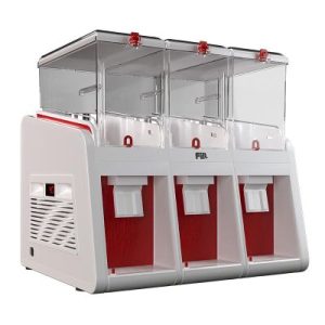 Fill Classic C3-K1 Fıskiyeli Soğuk İçecek Dispenseri, 3x19 L, Beyaz Kırmızı