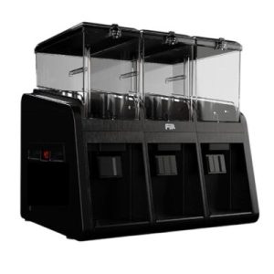 Fill Classic C3-S1 Fıskiyeli Soğuk İçecek Dispenseri, 3x19 L, Siyah