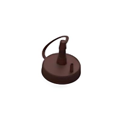 GastroPlast GPSC-750 Kapaklı Fişek Sosluk, 750 ml, Kahverengi - Görsel 2