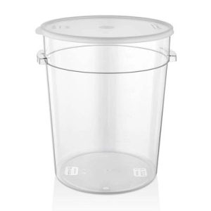 GastroPlast GRP-22 Polikarbon Yuvarlak Saklama Kabı, 20.82 L