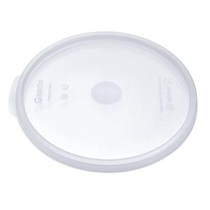 GastroPlast GRPL-12 Polipropilen Yuvarlak Saklama Kabı Kapağı, Şeffaf