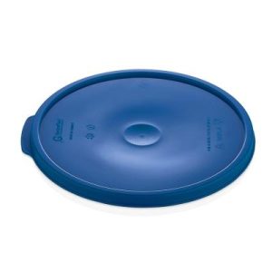 GastroPlast GRPPL-12 Polipropilen Yuvarlak Saklama Kabı Kapağı, Mavi