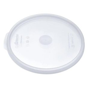 GastroPlast GRPPL-12 Polipropilen Yuvarlak Saklama Kabı Kapağı, Şeffaf