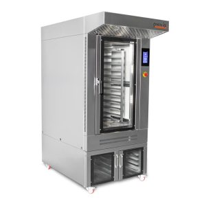 Greenoks GKF-ED10-GKF10 Konveksiyonel Döner Fırın, 10 Tepsi Kapasiteli, Mayalama Dolaplı, Elektrikli