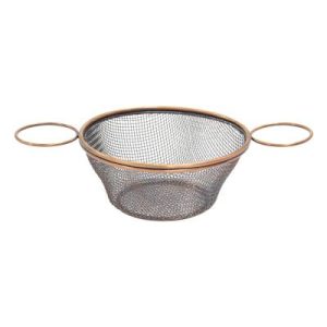 Gurmeaid Dip Soslu Sunum Sepeti, 17x8 cm, Antik Bakır